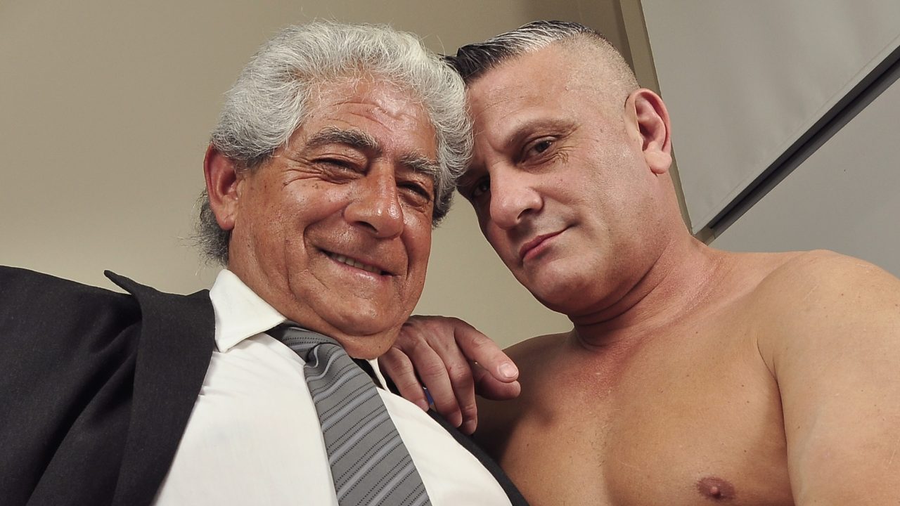 Photo of Macho Grandpa Fucks Horny Daddy